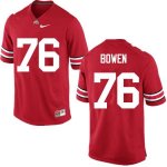 NCAA Ohio State Buckeyes Men's #76 Branden Bowen Red Nike Football College Jersey BIF0345BE